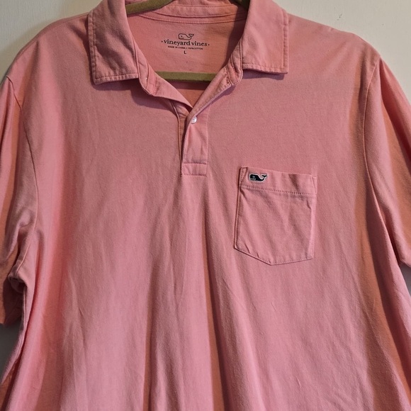 Vineyard Vines Coral Polo Shirt for Men - Picture 5 of 12